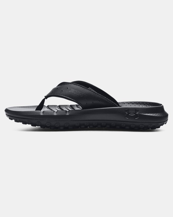 Unisex UA Summit Fat Tire Sandals, Black, pdpMainDesktop image number 1